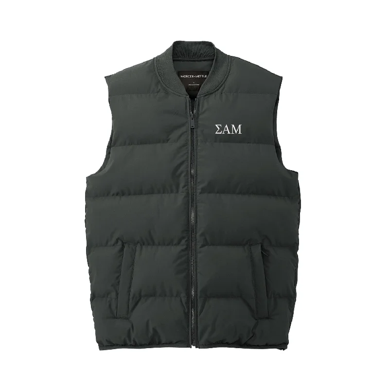 Soft Wear Sigma Alpha Mu Puffy Vest by Mercer+Mettle®