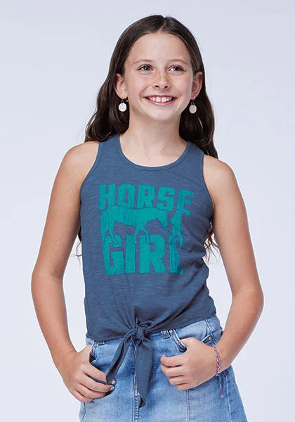 Sports Zipper Style Girl's Roper Tank Top #03-009-0513-4022