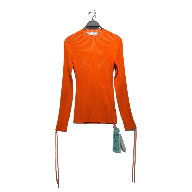 Fashion Must-have OFF-WHITE/LS Dress/Cotton/ORN/