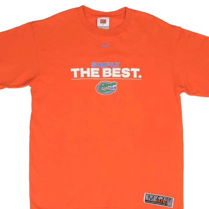 VINTAGE NIKE NCAA FLORIDA GATORS FOOTBALL TEE SHIRT 2000S SIZE MEDIUM