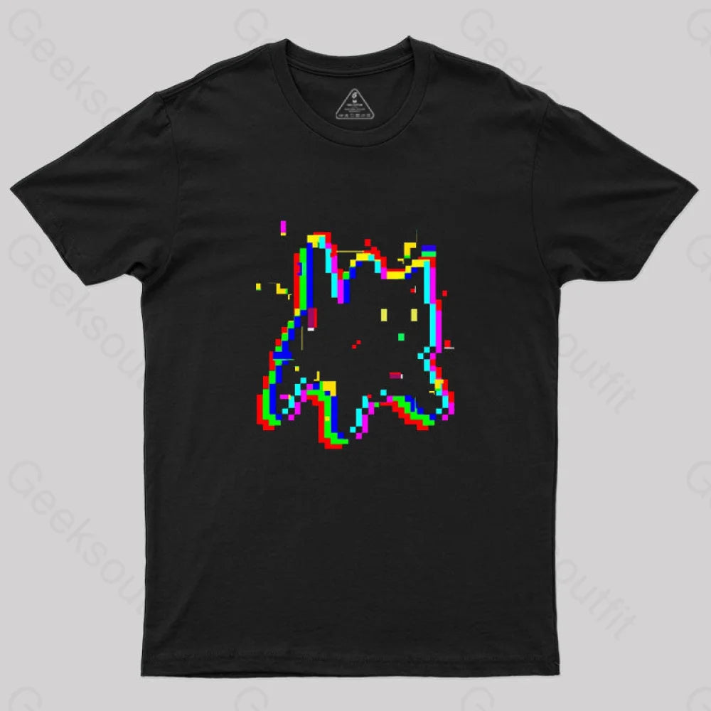 Fashionable Items 8 Glitch Nerd T-Shirt