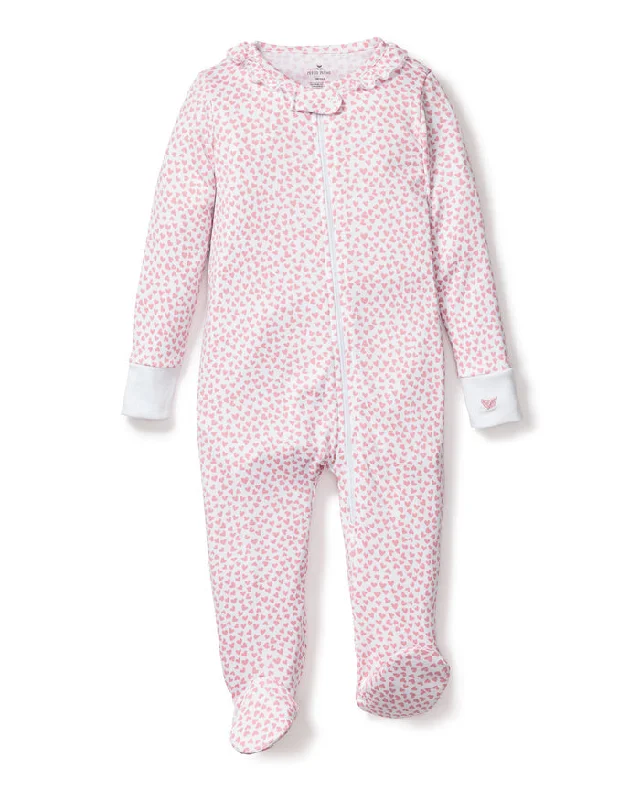 Cozy Outfit Petite Plume Romper in Sweethearts