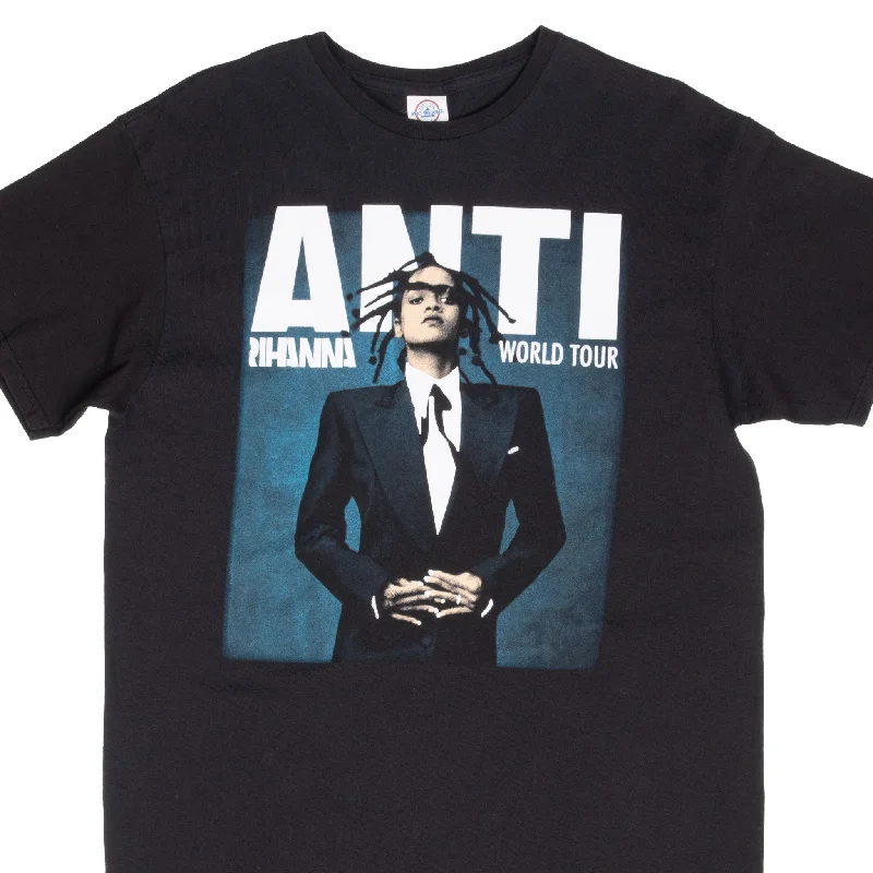 American Style VINTAGE RIHANNA ANTI WORLD 2016 TEE SHIRT LARGE