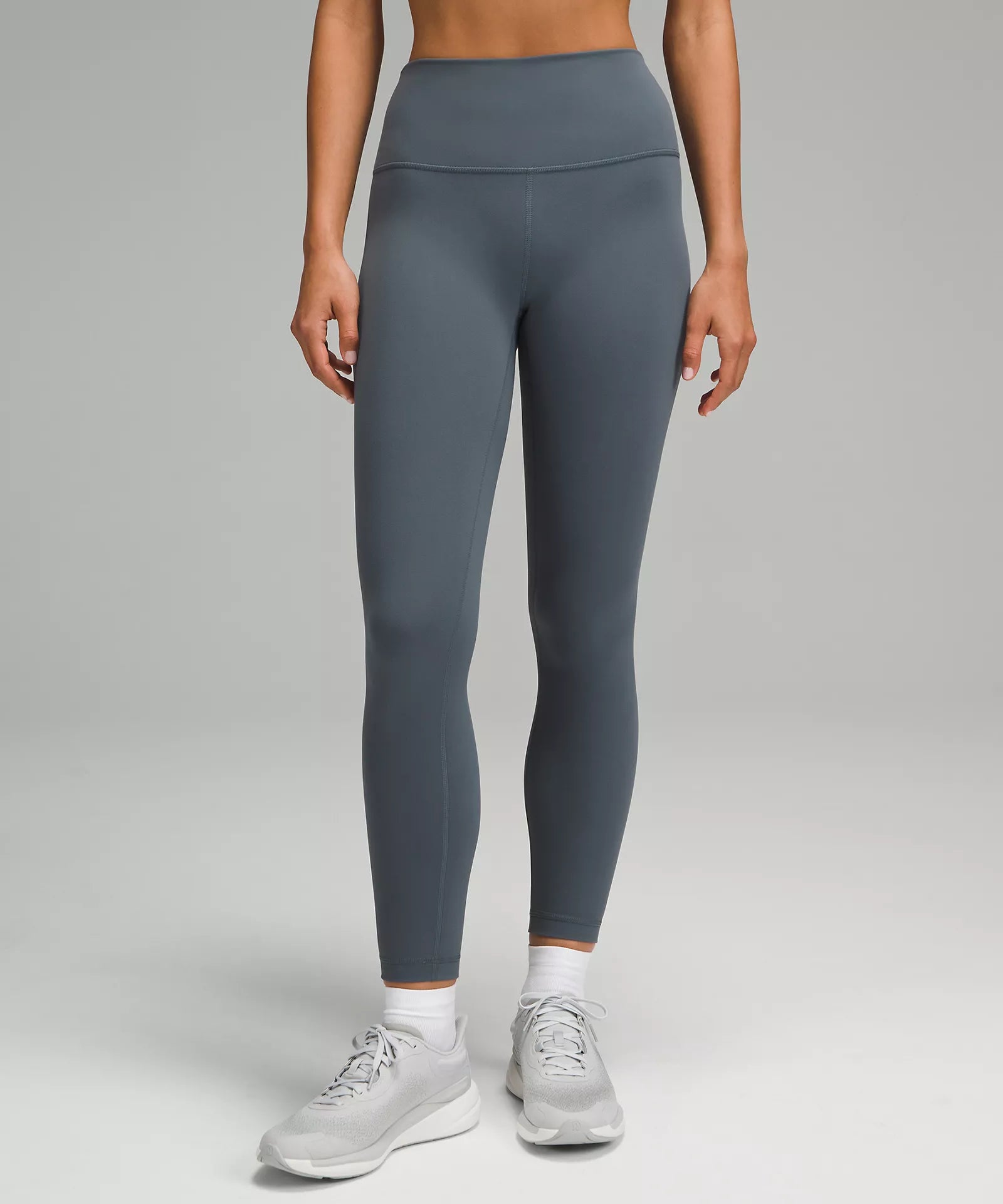 Cozy Vibes Wunder Train High Rise Tight 25" | Oil Grey