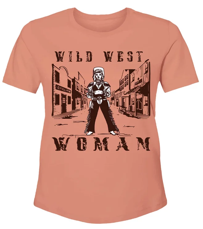 Sports And Leisure Women's Hooey Wild West Women T-Shirt #HT1641PK
