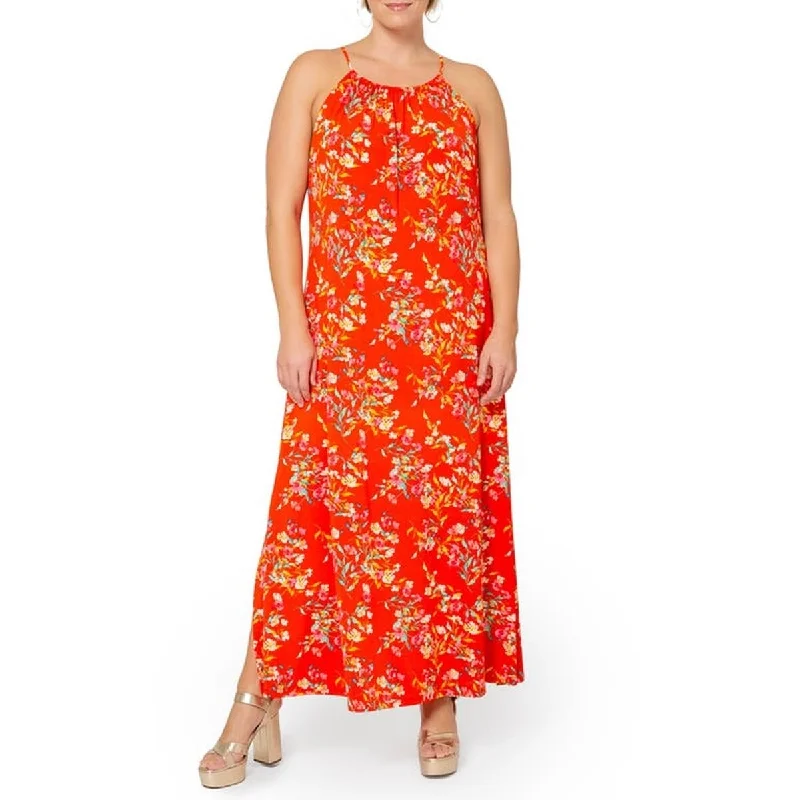 Casual And Versatile Leota Cameron Floral Maxi Dress In Wcfg - Watercolor Floral