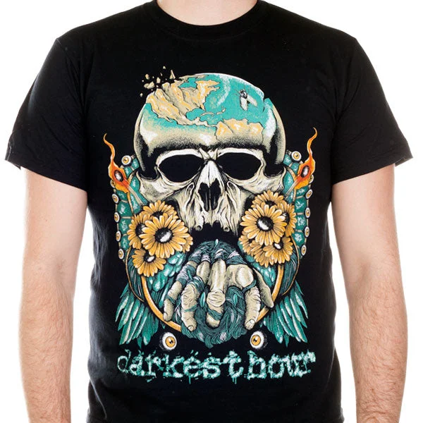 Fun and cute Darkest Hour "Skull Flower" T-Shirt