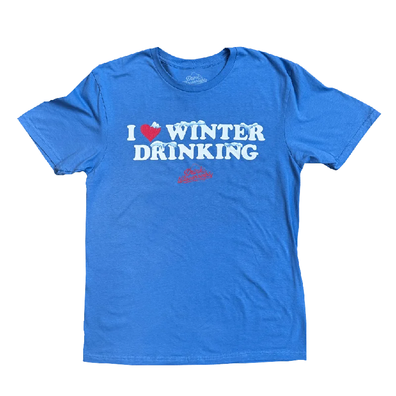 "I Love Winter Drinking" T-Shirt