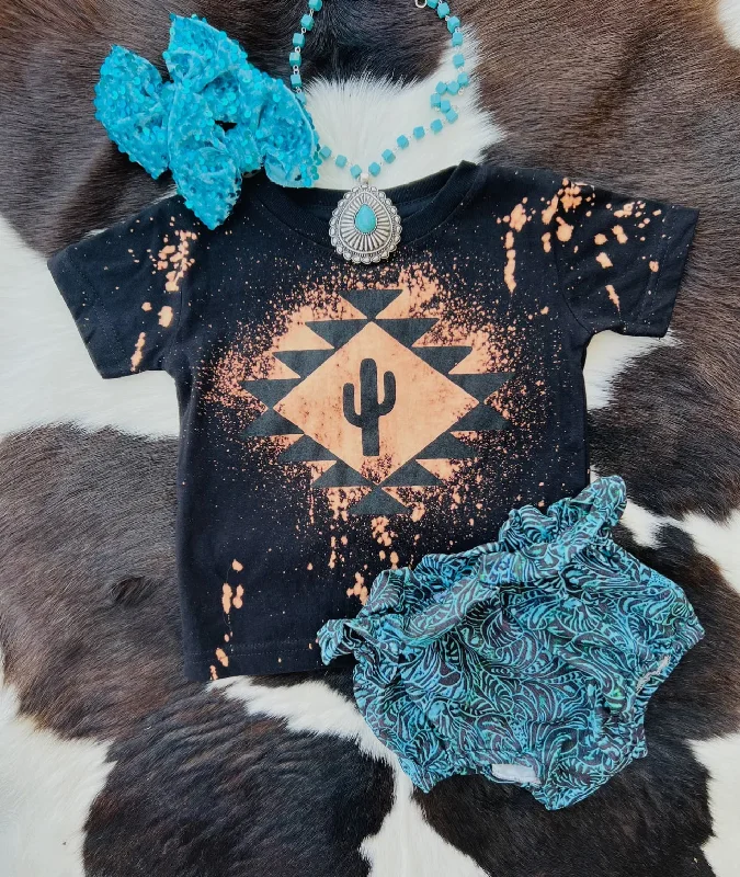 Energy Plan Aztec Cactus Bleached Tee