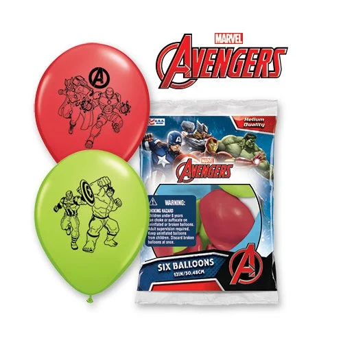 Fashion Style 12 inch MARVEL'S AVENGERS (6 PK)