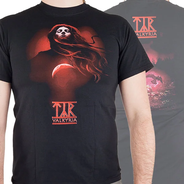 Mid-length Style Tyr "Red Valkyrja" T-Shirt
