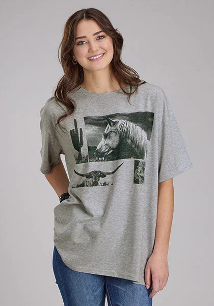 Dressing Tips Women's Roper T-Shirt #03-039-0513-0115