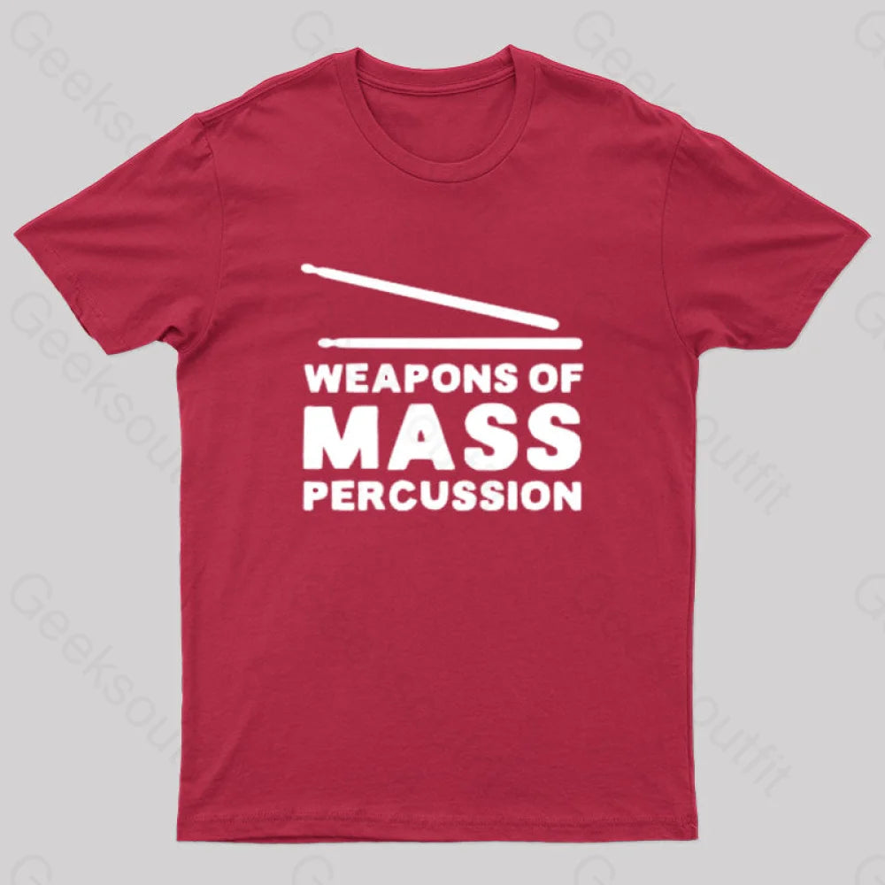 Breathable Design Weapons Of Mass Percussion T-Shirt