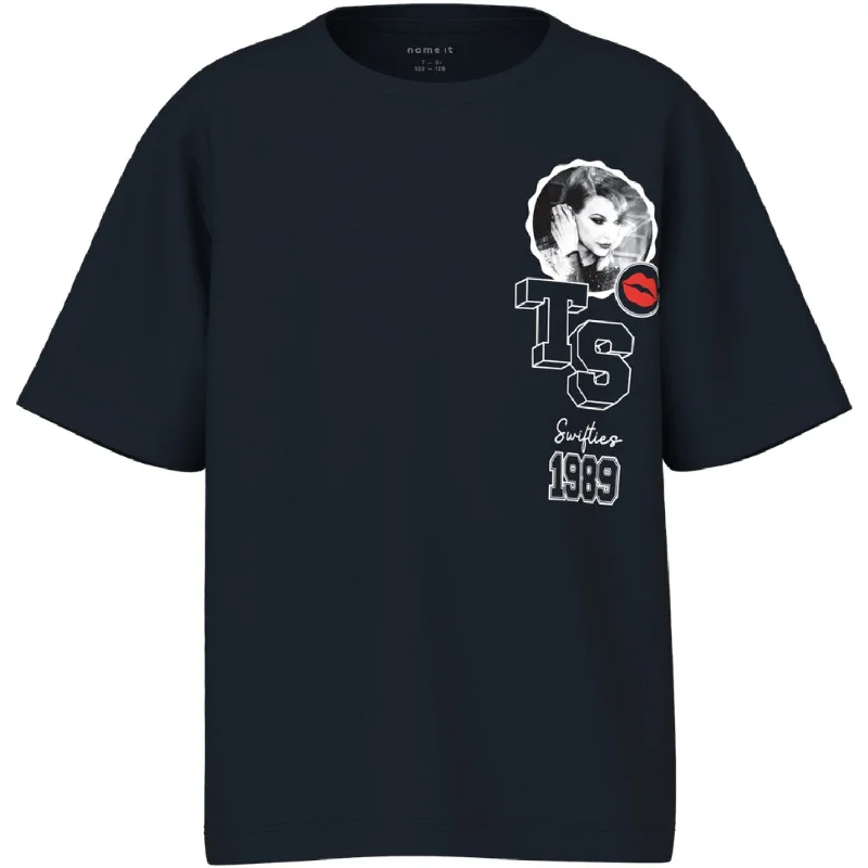 Perfect Tailoring Name It Black Feyre Taylor Swift Regular T-Shirt