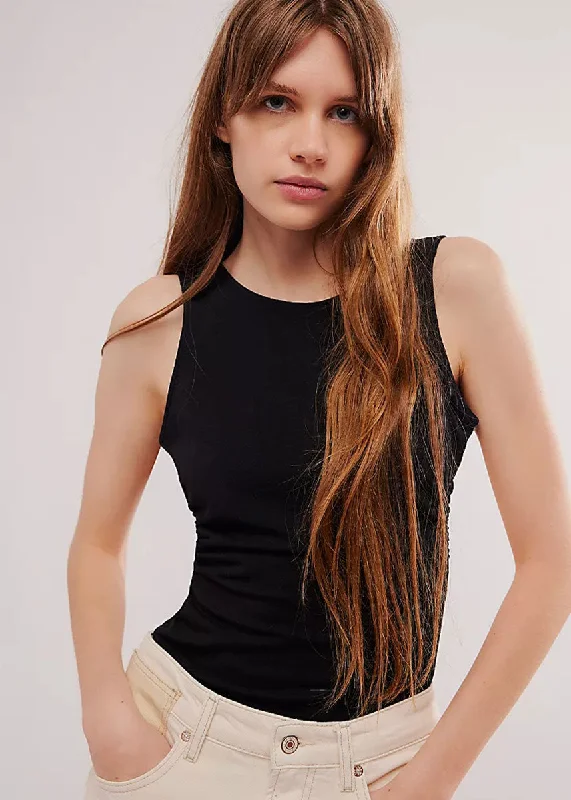 European Plan Wear It Out Backless Cami - Black
