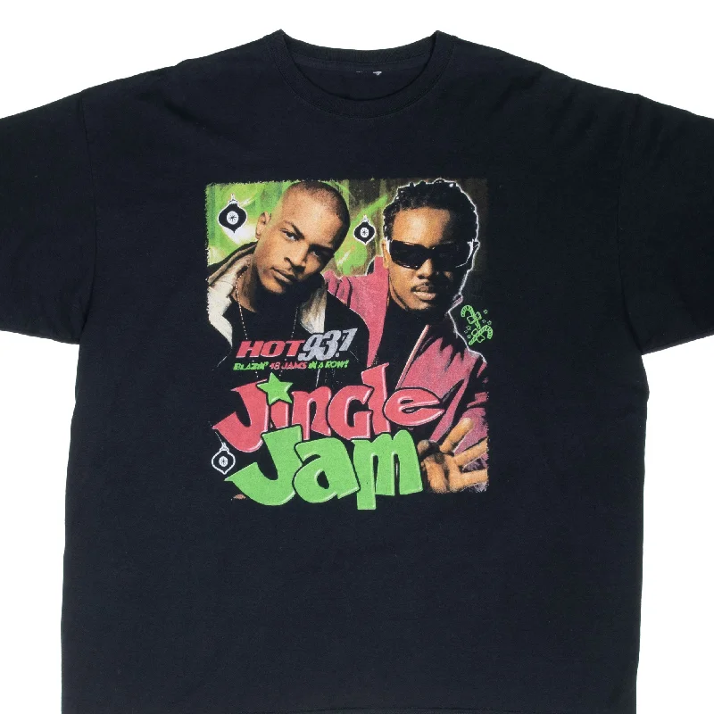 Bright Colors VINTAGE WZMX HOT 93.7 JINGLE JAM 2000S RAP TEE SHIRT 2XL