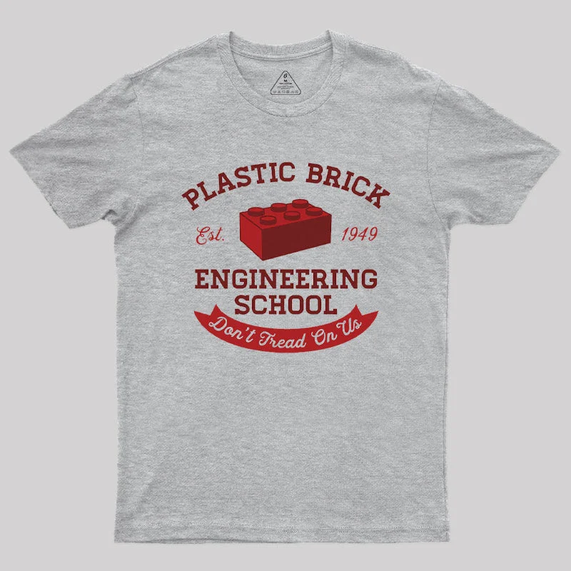 Easy Chic Plastic Brick Engineering School T-Shirt