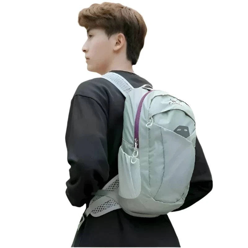 Soft Textures GOLDEN CAMEL 25L Backpack for Men & Women - Lightweight Hiking, Running, Commuting, Travel, & Cycling Bag