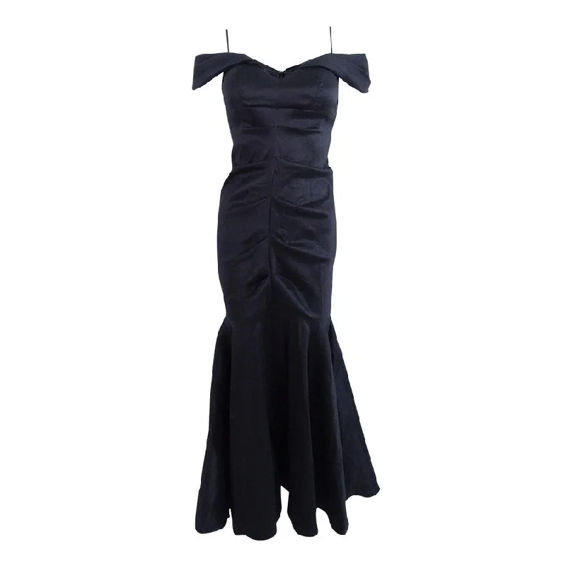 Fresh And Fashionable Xscape Women's Off-The-Shoulder Ruched Mermaid Gown