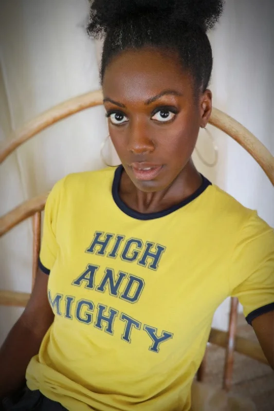 High and Mighty - Yellow/Navy