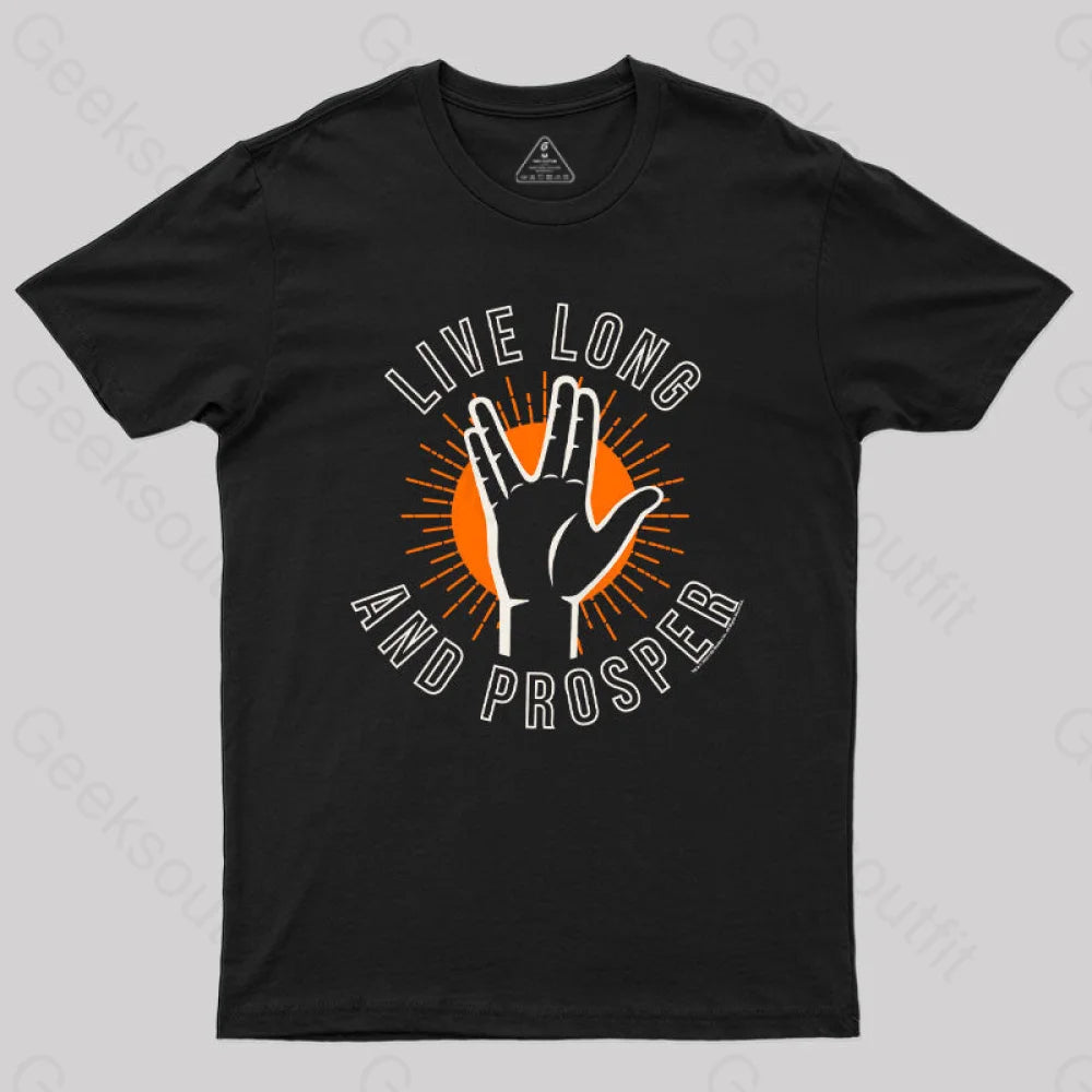 Classic Choice Cosmic Voyage Long Live Prosper Salute T-Shirt