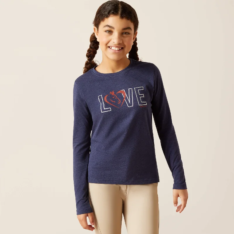 Fresh And Simple Girl's Ariat LOVE T-Shirt #10046496