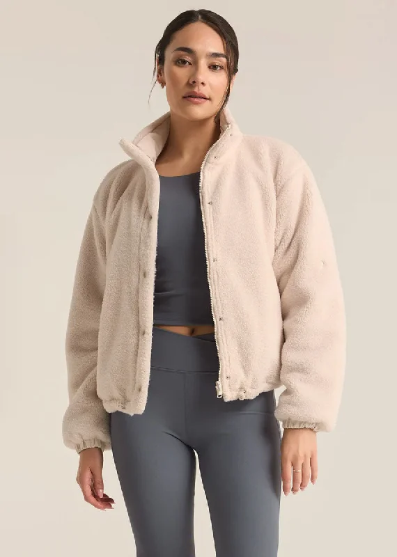 Sporty Elegance Tahoe Reversible Puffer - Winter White