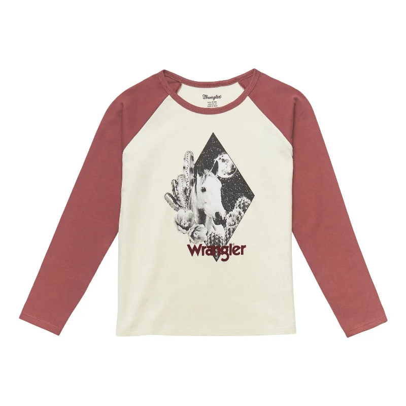 Sports Vitality Style Girl's Wrangler Baseball T-Shirt #112353142