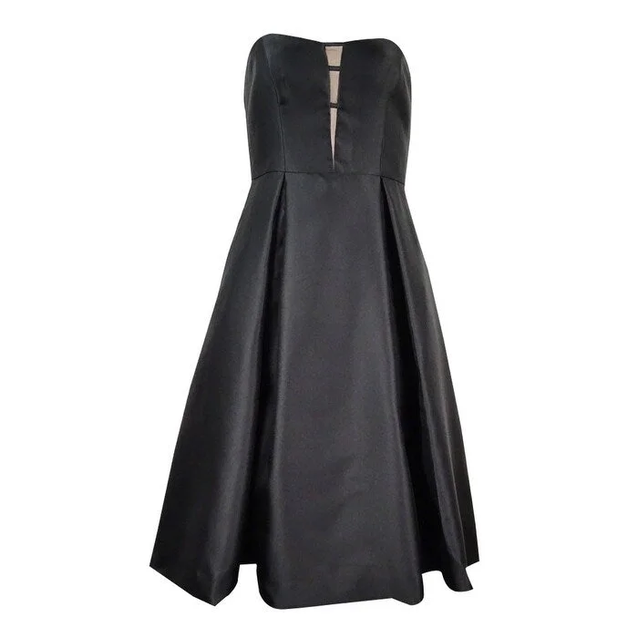 Easygoing Fashion Adrianna Papell Women's Strapless Mikado Party Dress