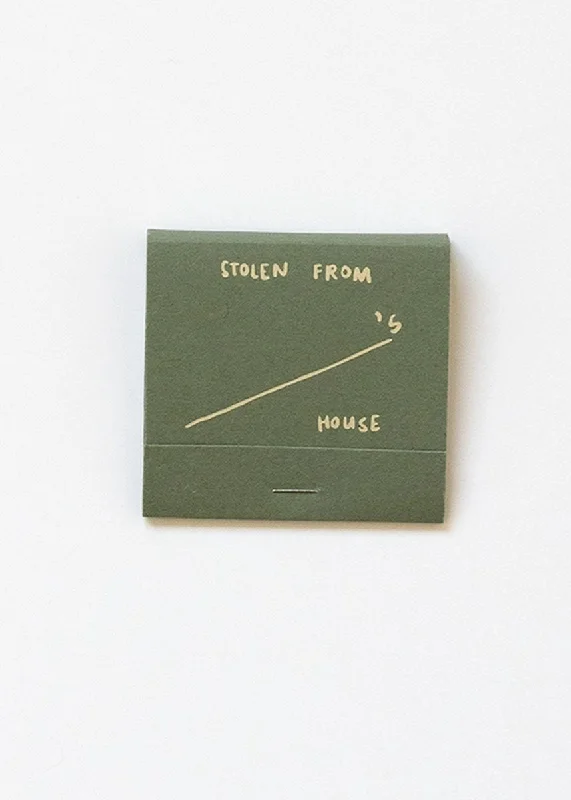 Personalized Design House Gift Matchbook