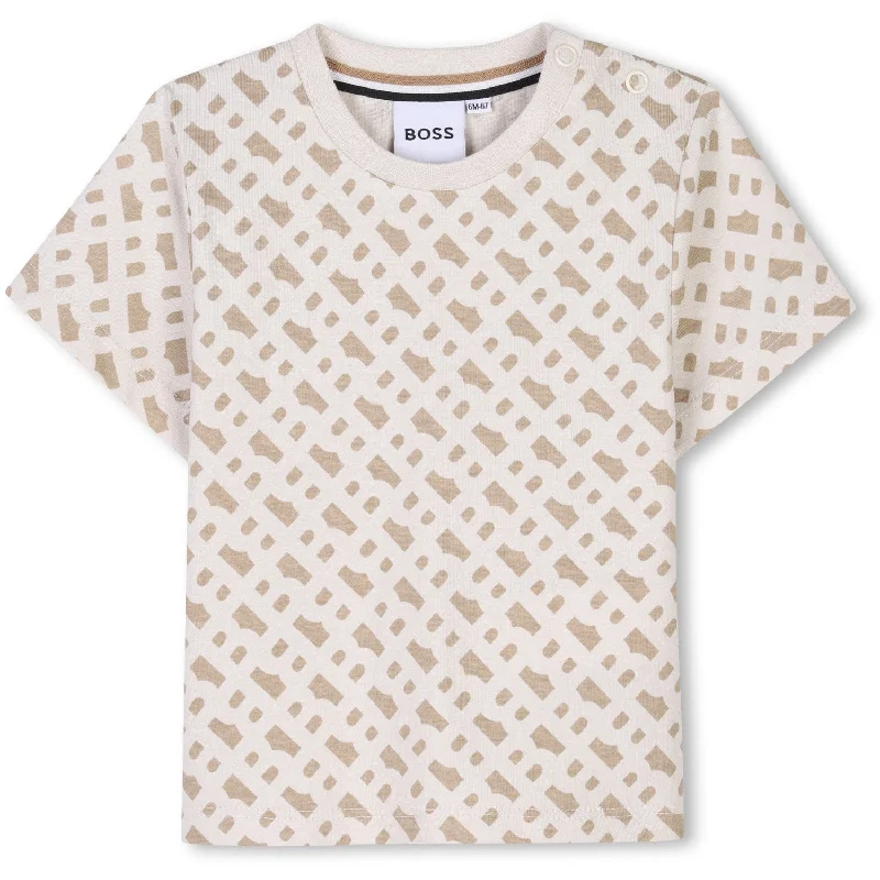 Comfortable Fashion Hugo Boss Sand T-Shirt