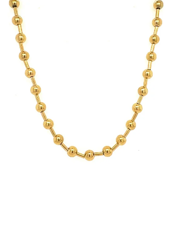 Sports Fashion Gadot Beaded Necklace - Gold