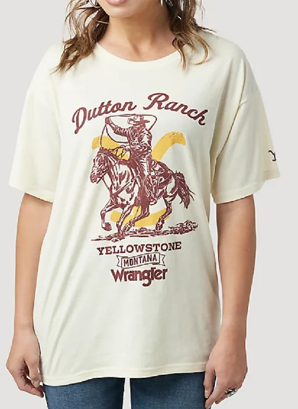 Trendy Wear Women's Wrangler Yellowstone Oversized T-Shirt #112323597