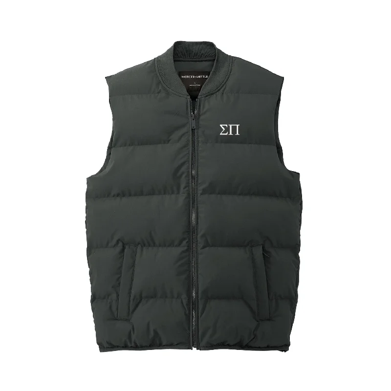 Trendy Comfort Sigma Pi Puffy Vest by Mercer+Mettle®