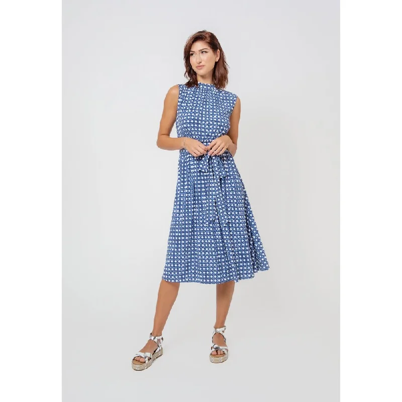 Exquisite workmanship Leota Women's Sleeveless Mindy Dress In Bellwether Blue