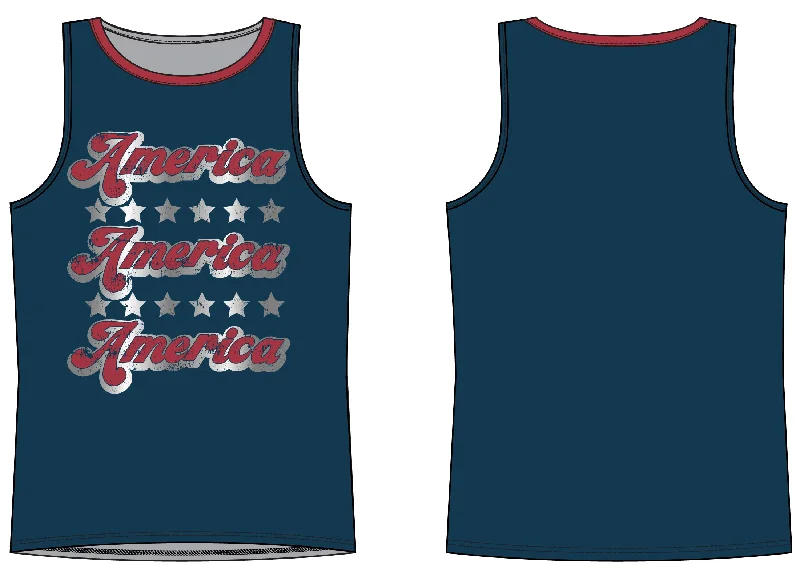Street Style Girl's Rock & Roll Cowgirl Tank #RRGT20RZM2