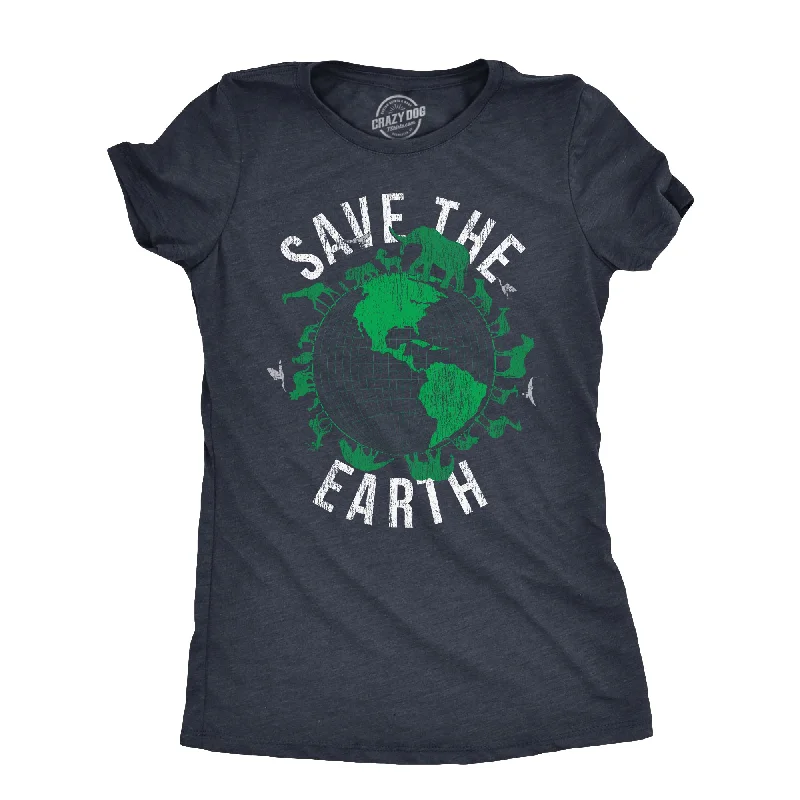Fresh And Simple Save The Earth Women's T Shirt