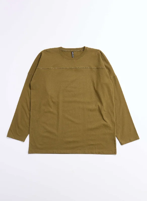 Exquisite Tailoring 220G Cotton Jersey Long Sleeve Football Top