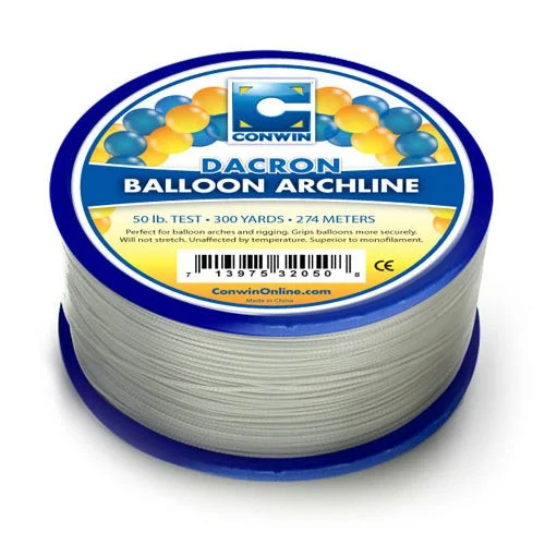 Elegant and noble PROFESSIONAL DACRON BALLOON ARCH LINE (300YD SPOOL)