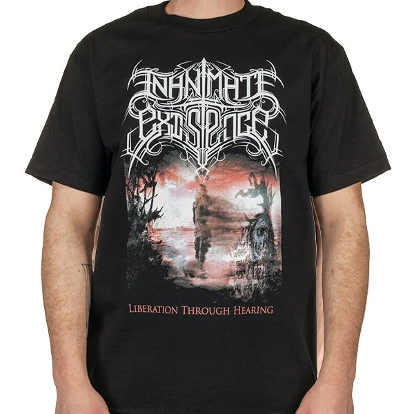 Retro Dress Inanimate Existence "Liberation Through Hearing" T-Shirt