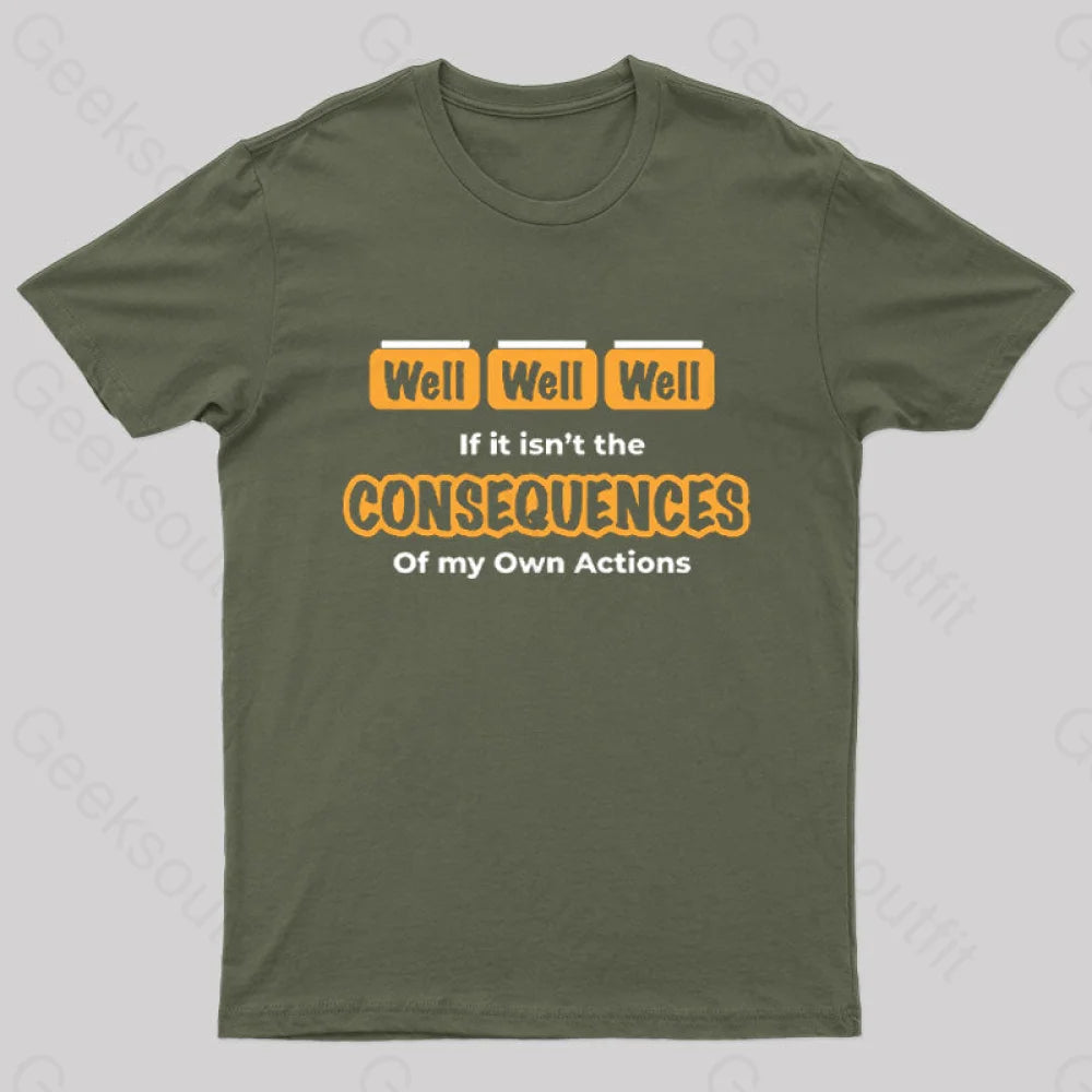 Romantic Data Well Funny Consequences T-Shirt