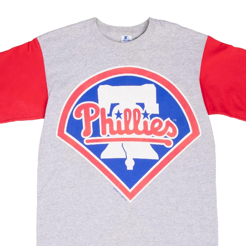 High-quality Styles VINTAGE STARTER MLB PHILADELPHIA PHILLIES 1994 TEE SHIRT LARGE MADE IN USA
