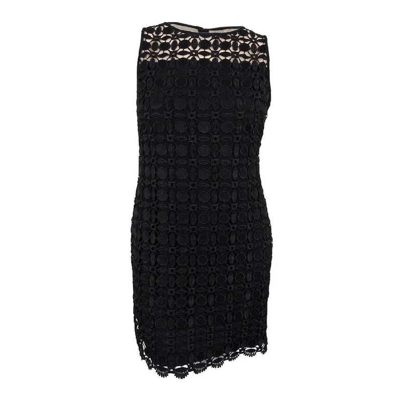 Fashionable Inner Wear Lauren Ralph Lauren Women's Geometric-Lace Dress