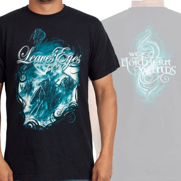 Luxury And Elegant Leaves' Eyes "Northern Winds" T-Shirt