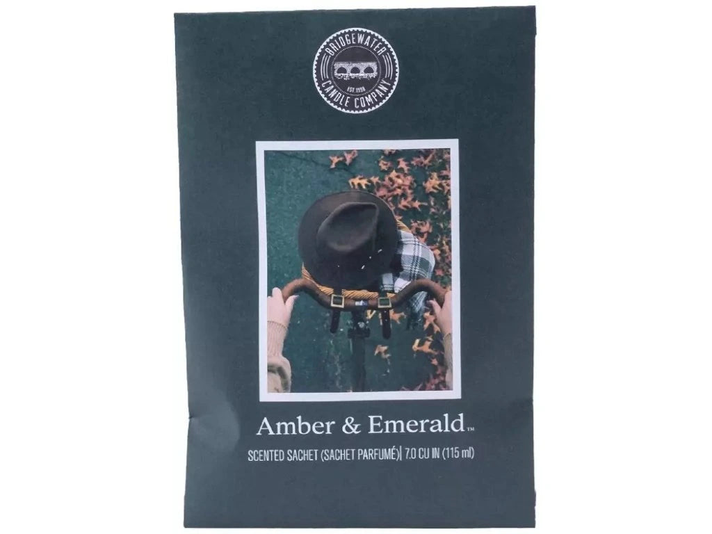 Hooded design Scented Sachet | Amber & Emerald