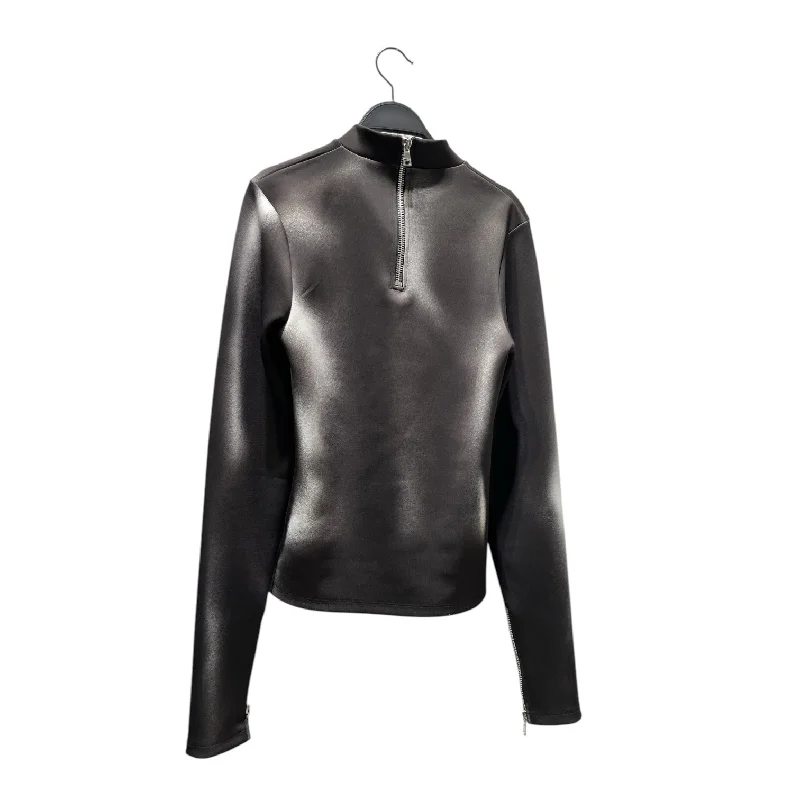 BALMAIN/LS T-Shirt/M/All Over Print/Polyester/BLK/BODY SUIT