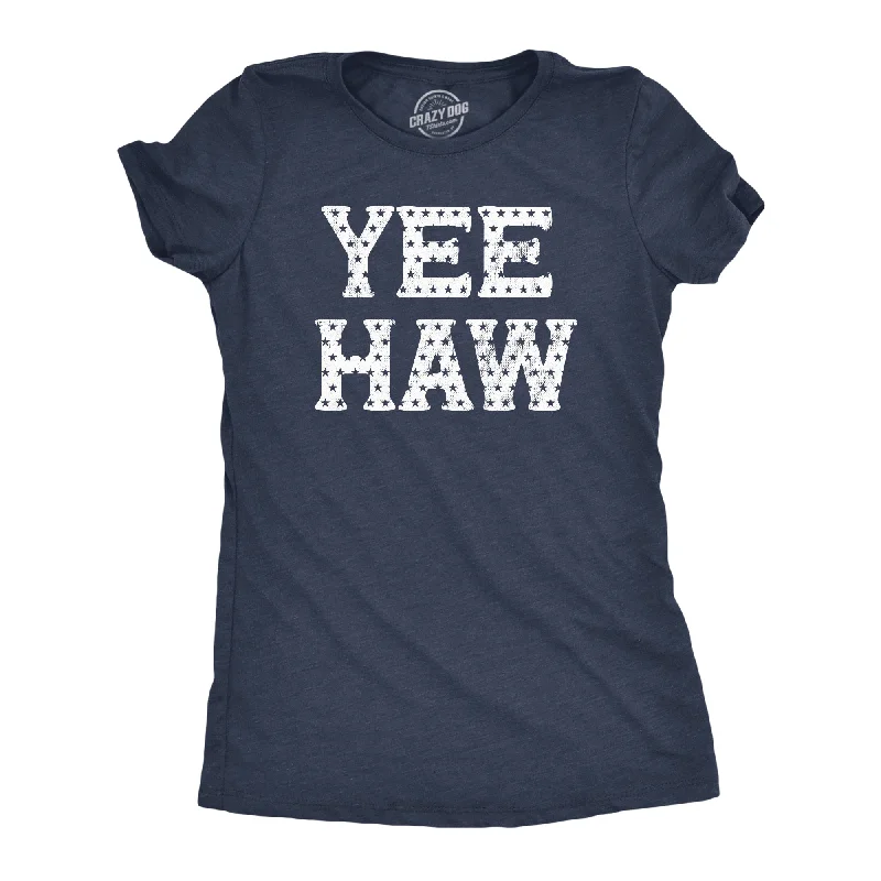 Bright Colors Yee Haw USA Women's T Shirt