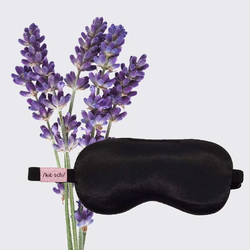 Floral Prints Lavender Weighted Eye Mask