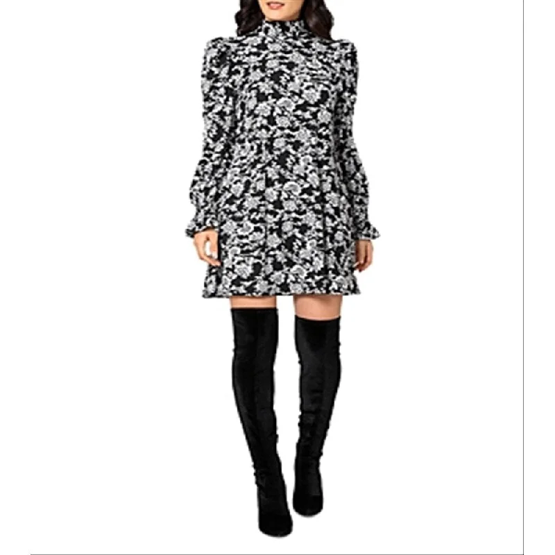 Letter embroidery Leota Women's Bianca Dress Black Size Medium