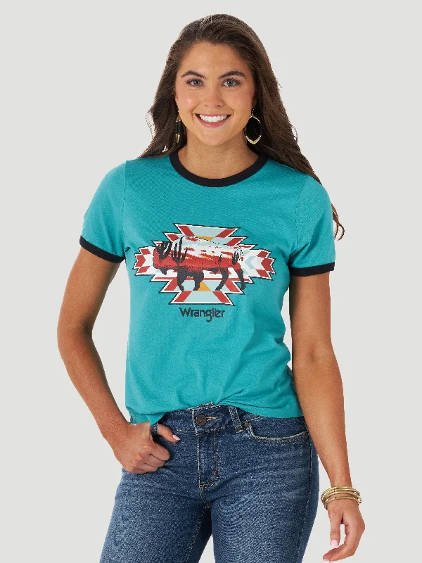 Effortless Style Women's Wrangler Retro T-Shirt #112317132